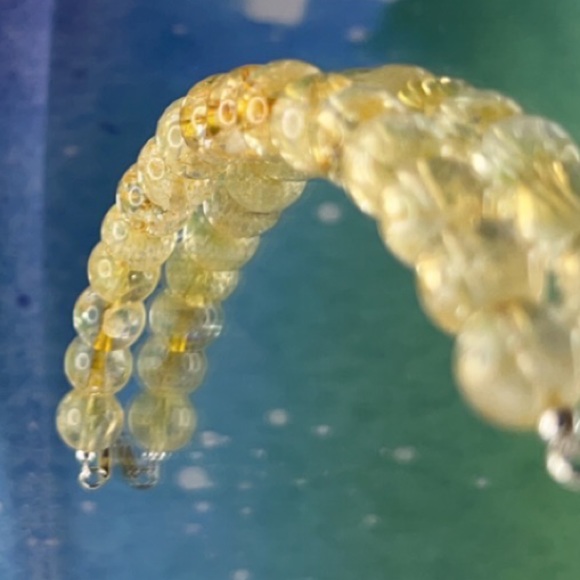 Gorgeous Citrine Crystal Bracelet 10mm - Picture 3 of 6